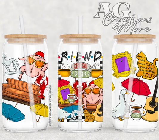 Friends 16oz Glass Digital File