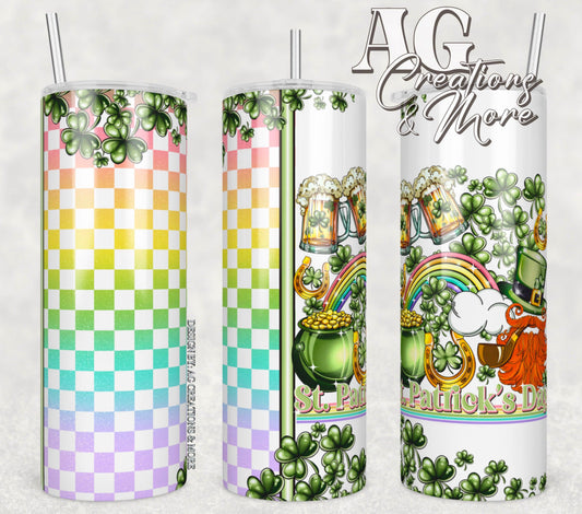 St. Patrick’s Day Tumbler Digital