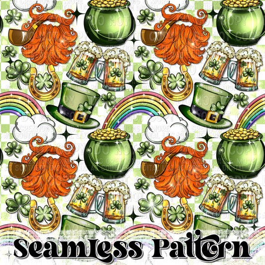 St. Patrick’s Day Seamless Pattern