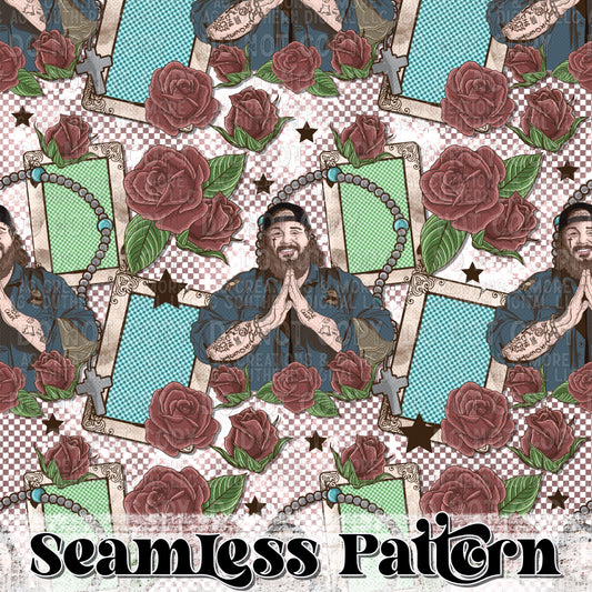 JR Seamless Pattern