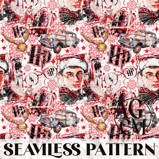 HP Seamless Pattern PNG