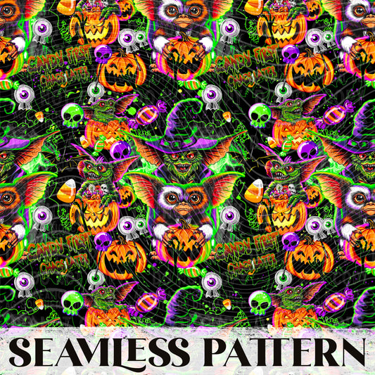 G- Candy Chaos  Seamless Pattern PNG