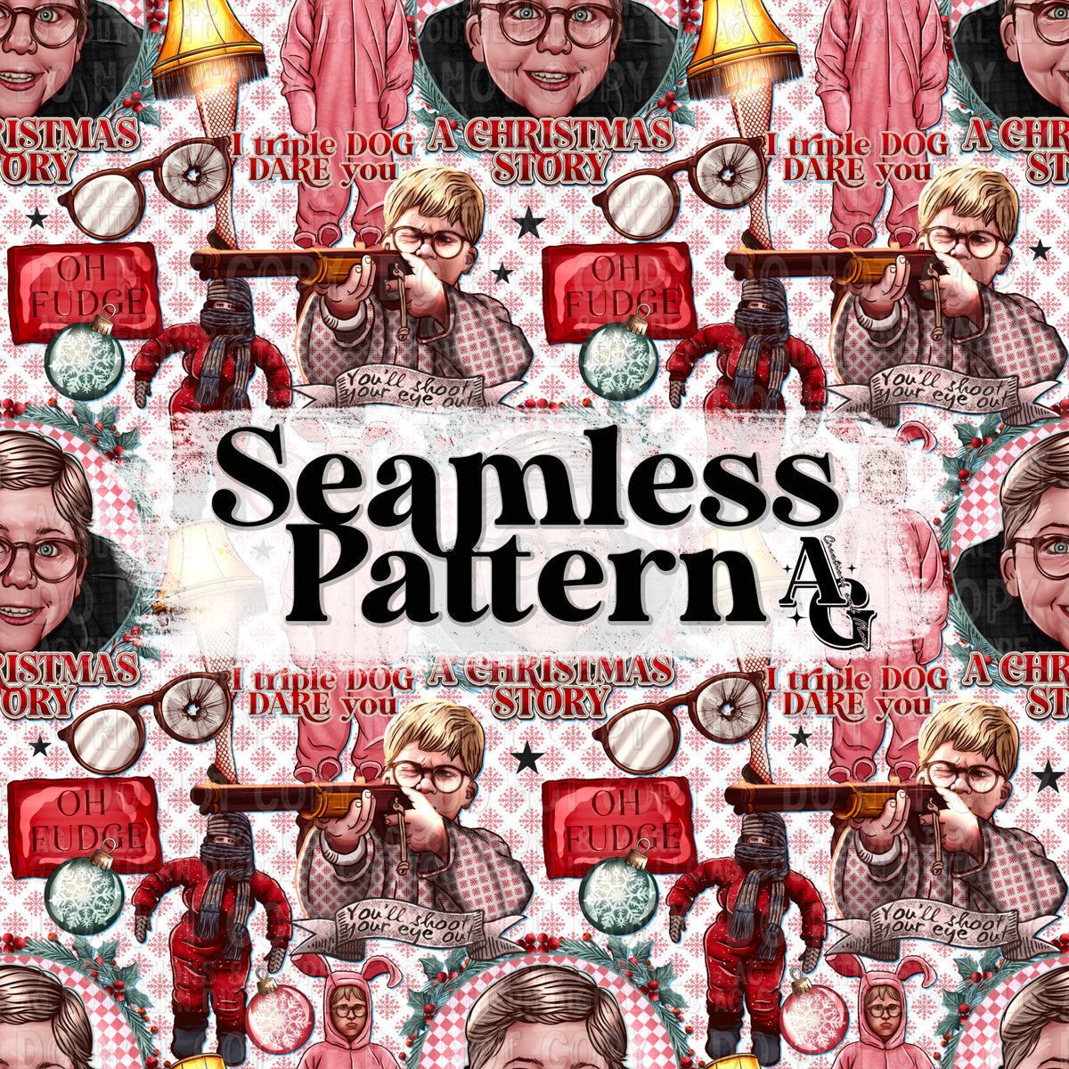 Xmas Story Seamless