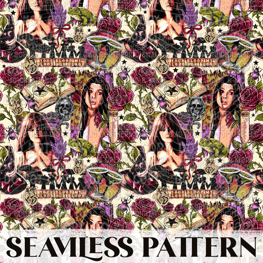 P Magic Seamless Pattern PNG