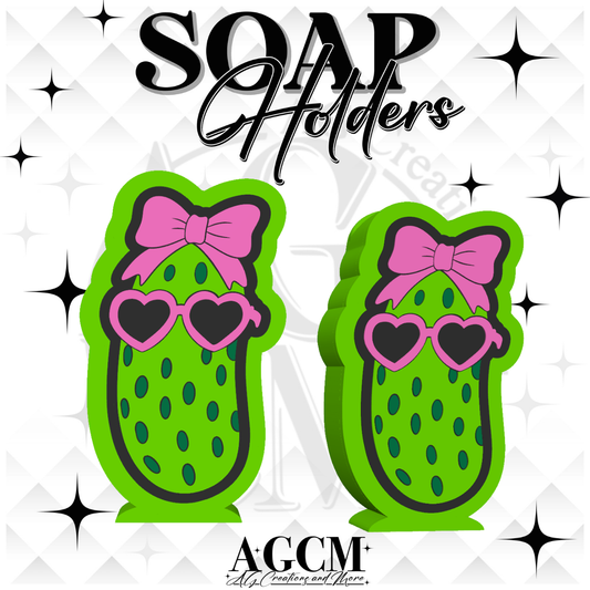Pickle 3D Soap Holders STL / 3MF Files