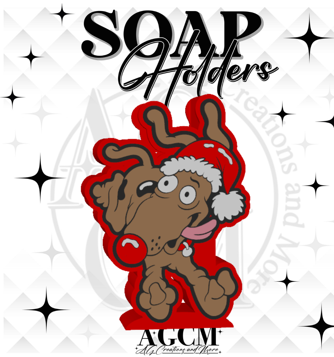 90s Dog 3D Soap Holders (wholesale)