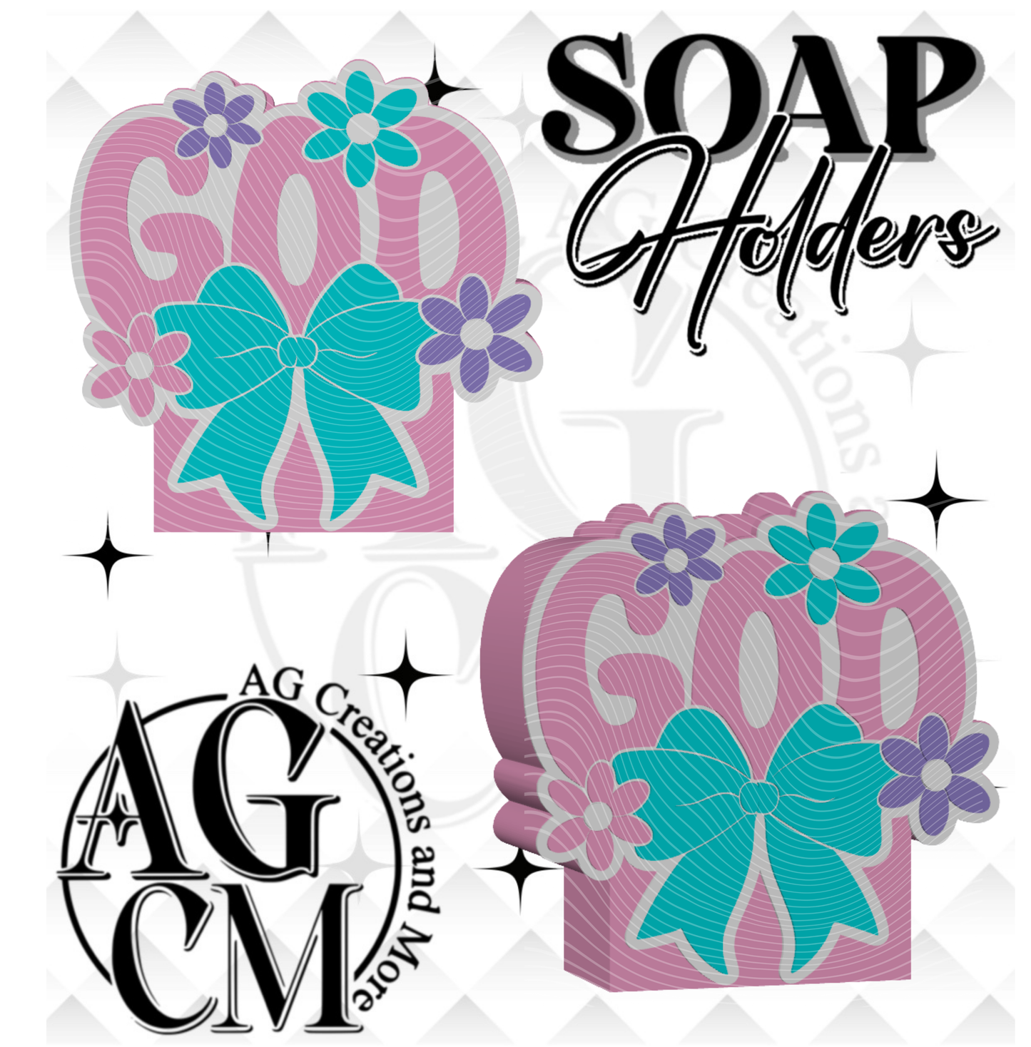 god faith 3D Soap Holders (wholesale)