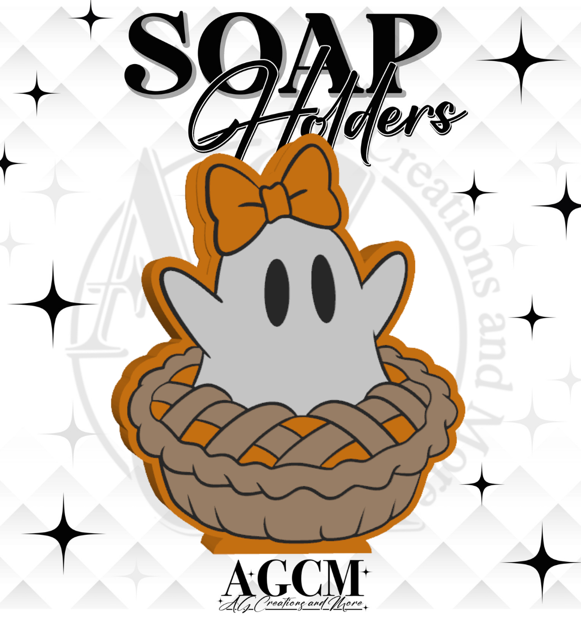 Ghost Pie 3D Soap Holders (wholesale)
