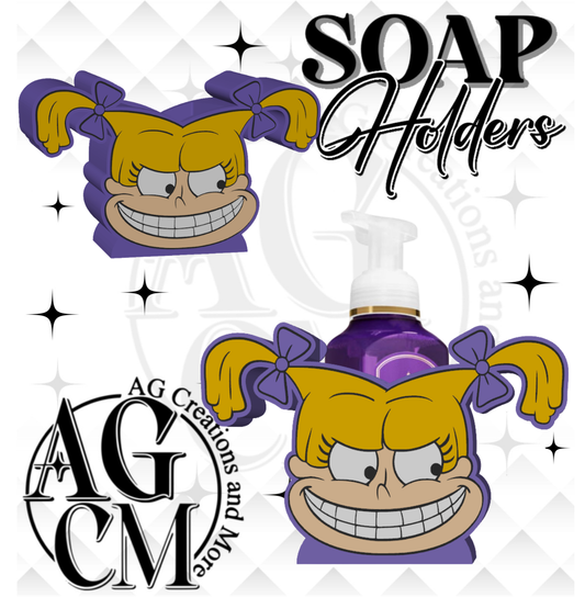 Angelica 3D Soap Holders STL / 3MF Files