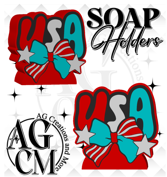 USA 3D Soap Holders (wholesale)