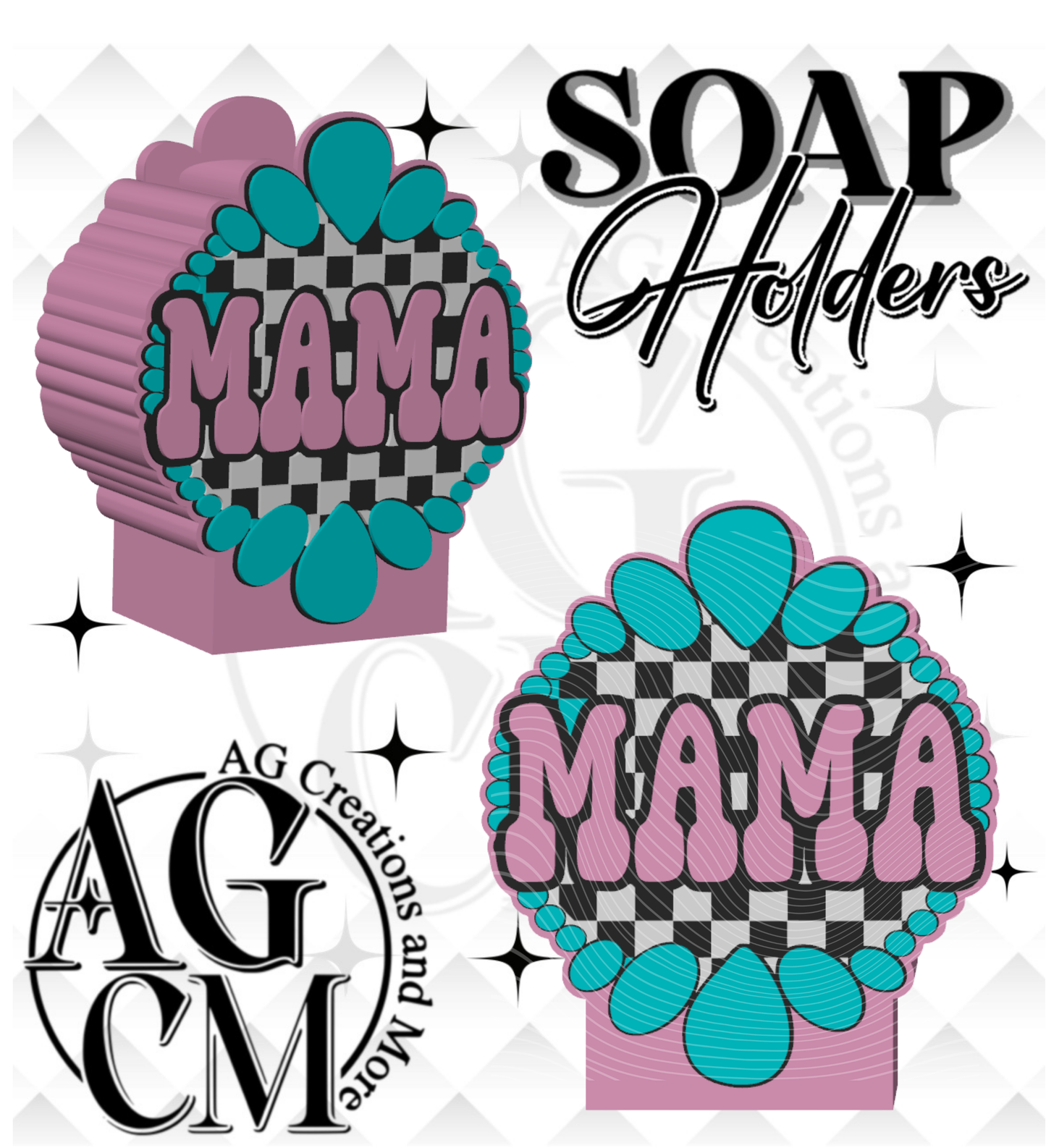 mama concho 3D Soap Holders (wholesale)