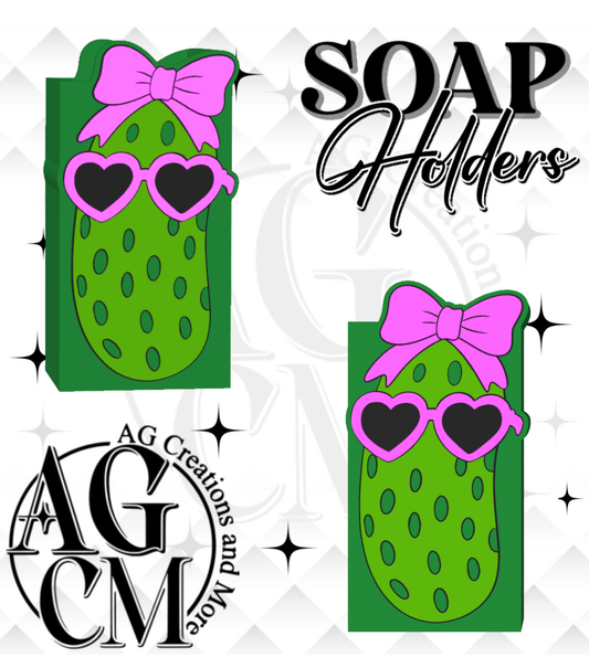 Pickle 3D Soap Holders (wholesale)