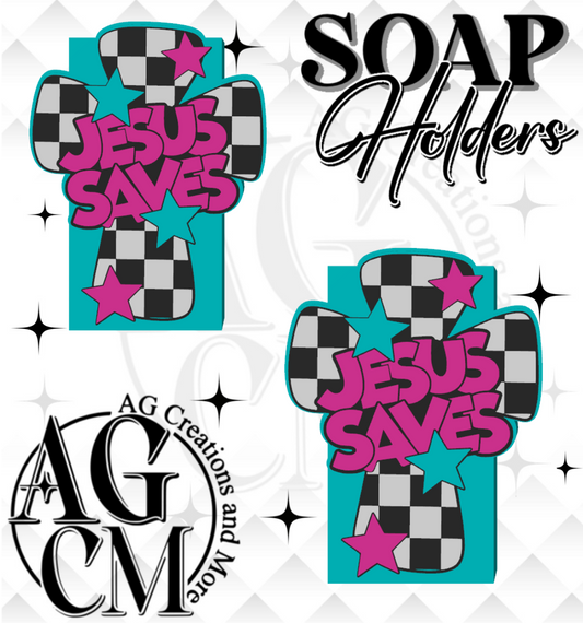 Jesus Saves 3D Soap Holders STL / 3MF Files