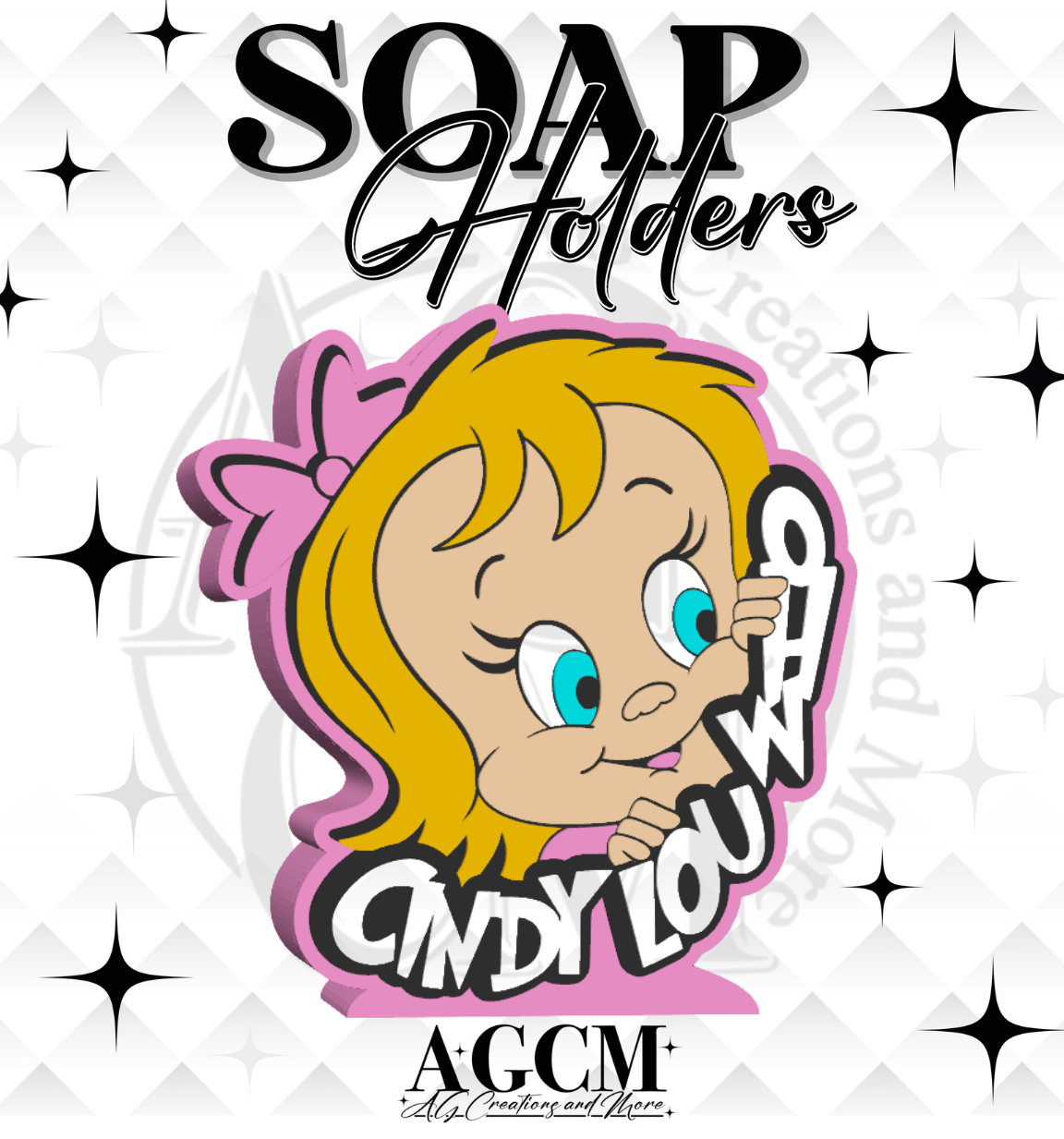 Lou 3D Soap Holders STL / 3MF Files