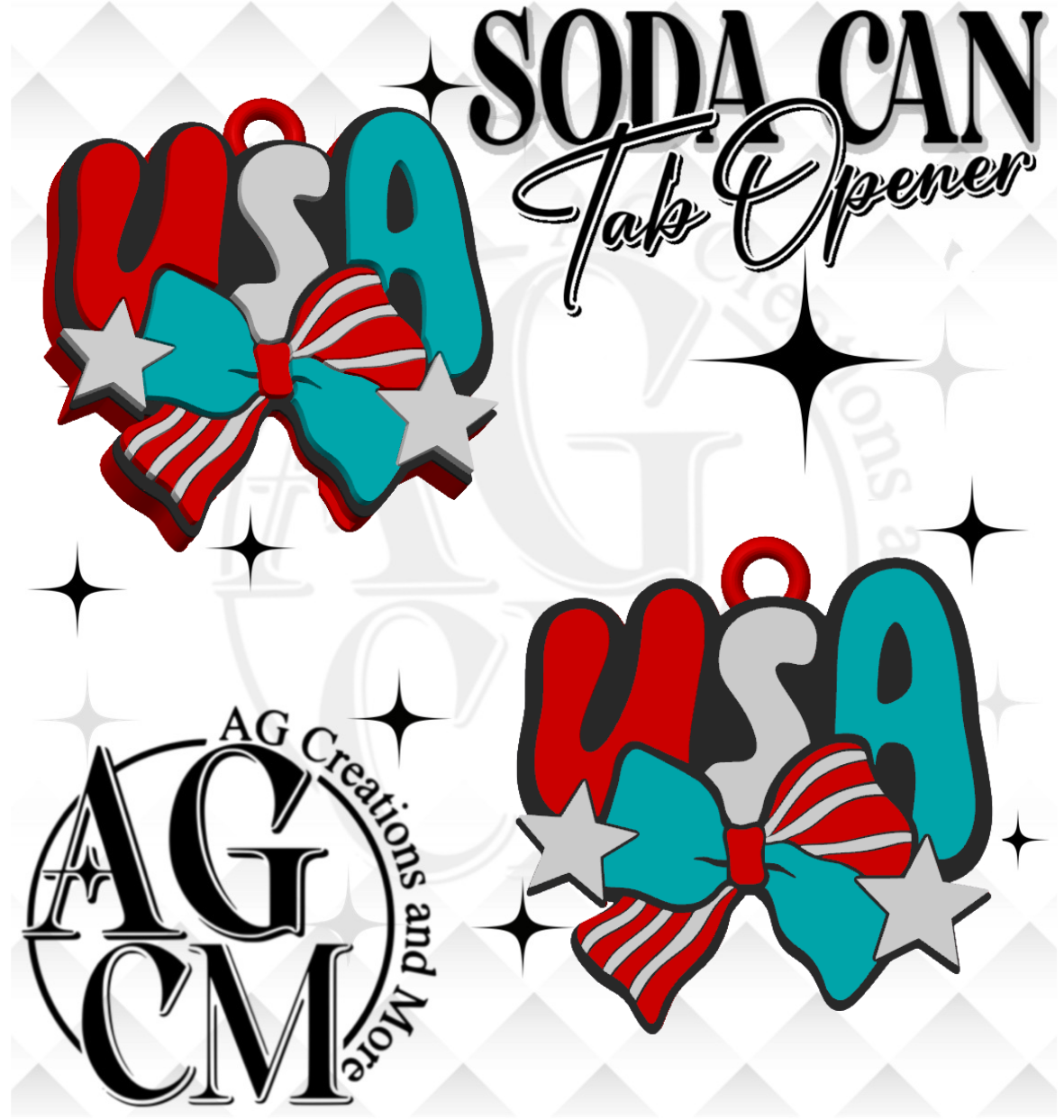 USA Soda Can Tab Opener (wholesale singles)