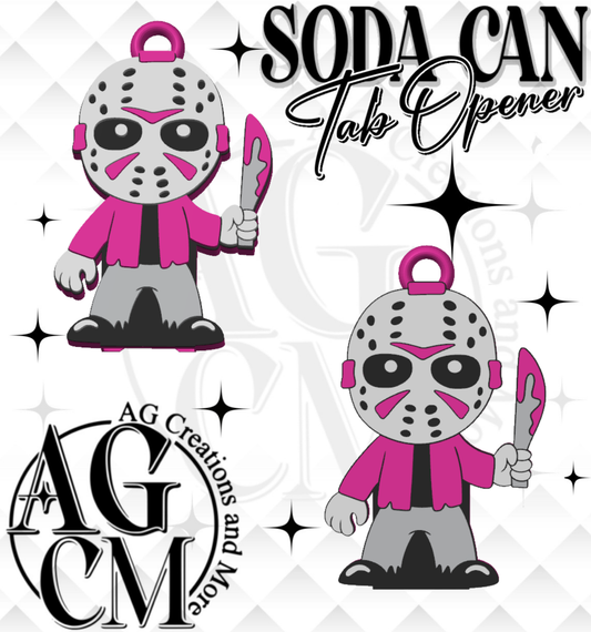Scary Mask Tab Opener STL 3MF File