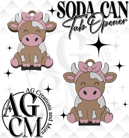 Cow Bandana Tab Opener (wholesale singles)