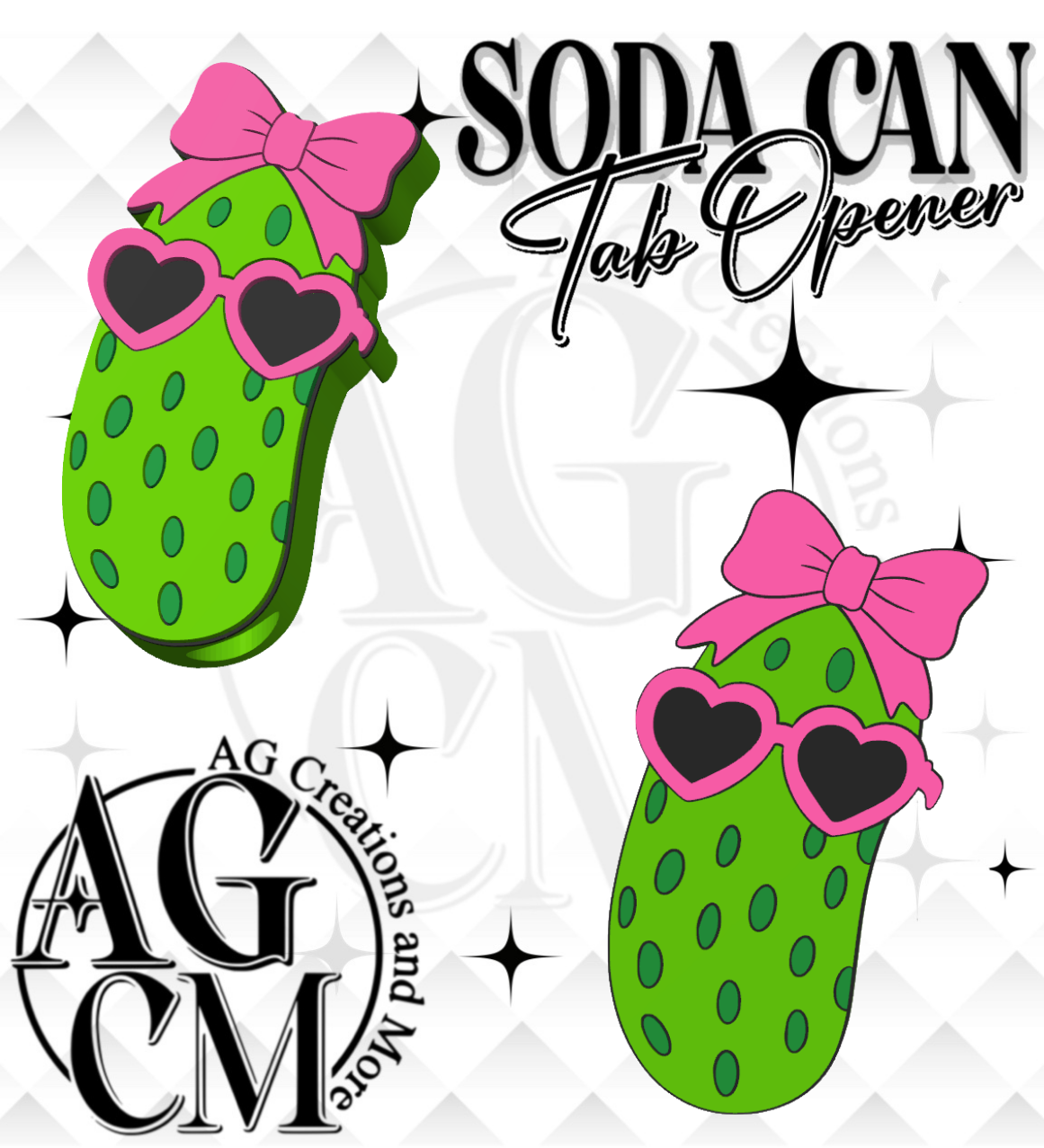 Pickle 3D Badges/ Reels 3MF File