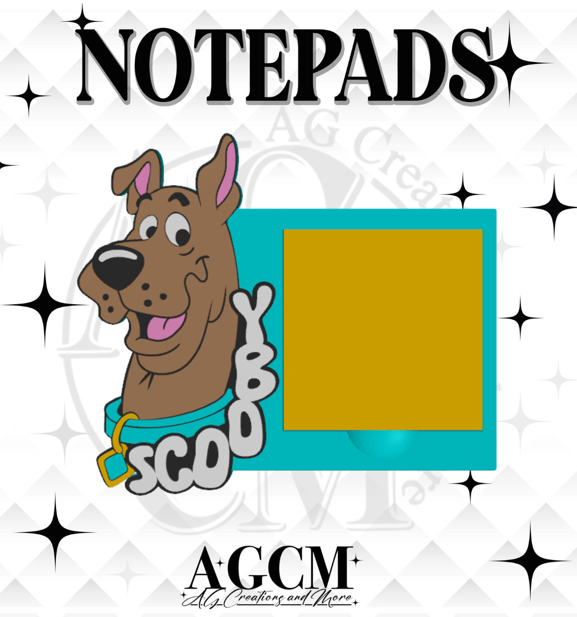 Mystery Dog 3D Sticky Notepad (wholesale)