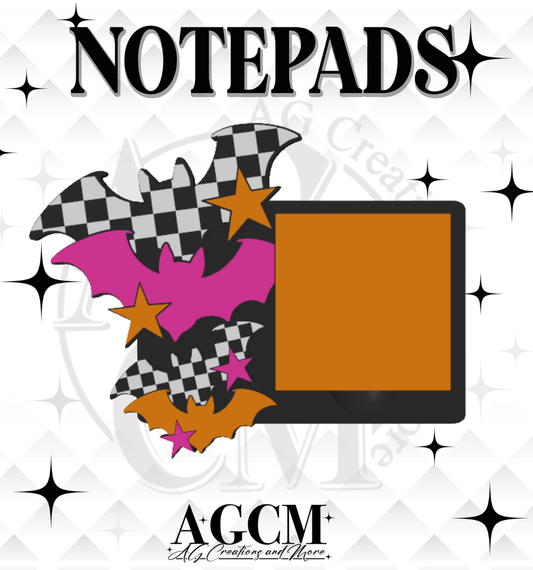 Freaking Bats 3D Sticky Notepad (wholesale)