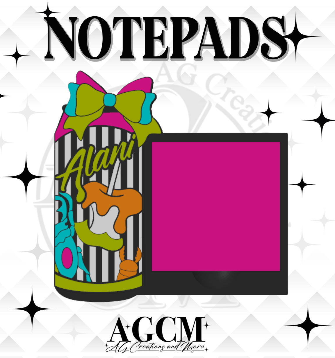 Nu drink beetle 3D Sticky Notepad STL 3MF files