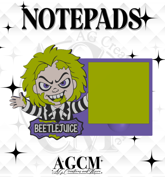 BJ 3D Sticky Notepad STL 3MF files