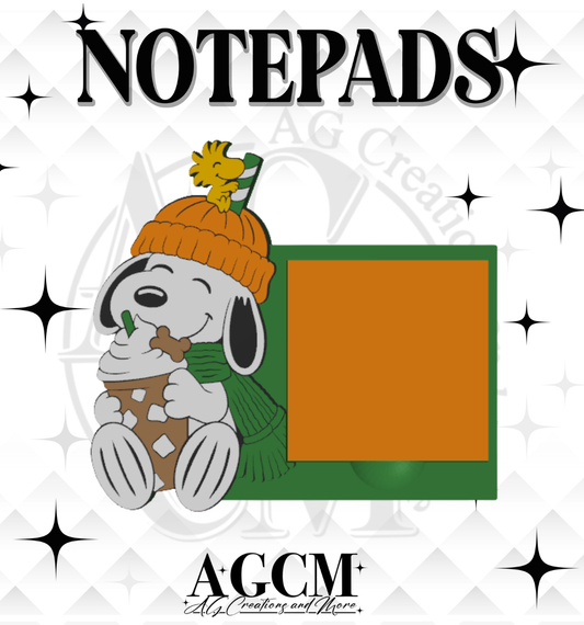 Green Pup 3D Sticky Notepad STL 3MF files
