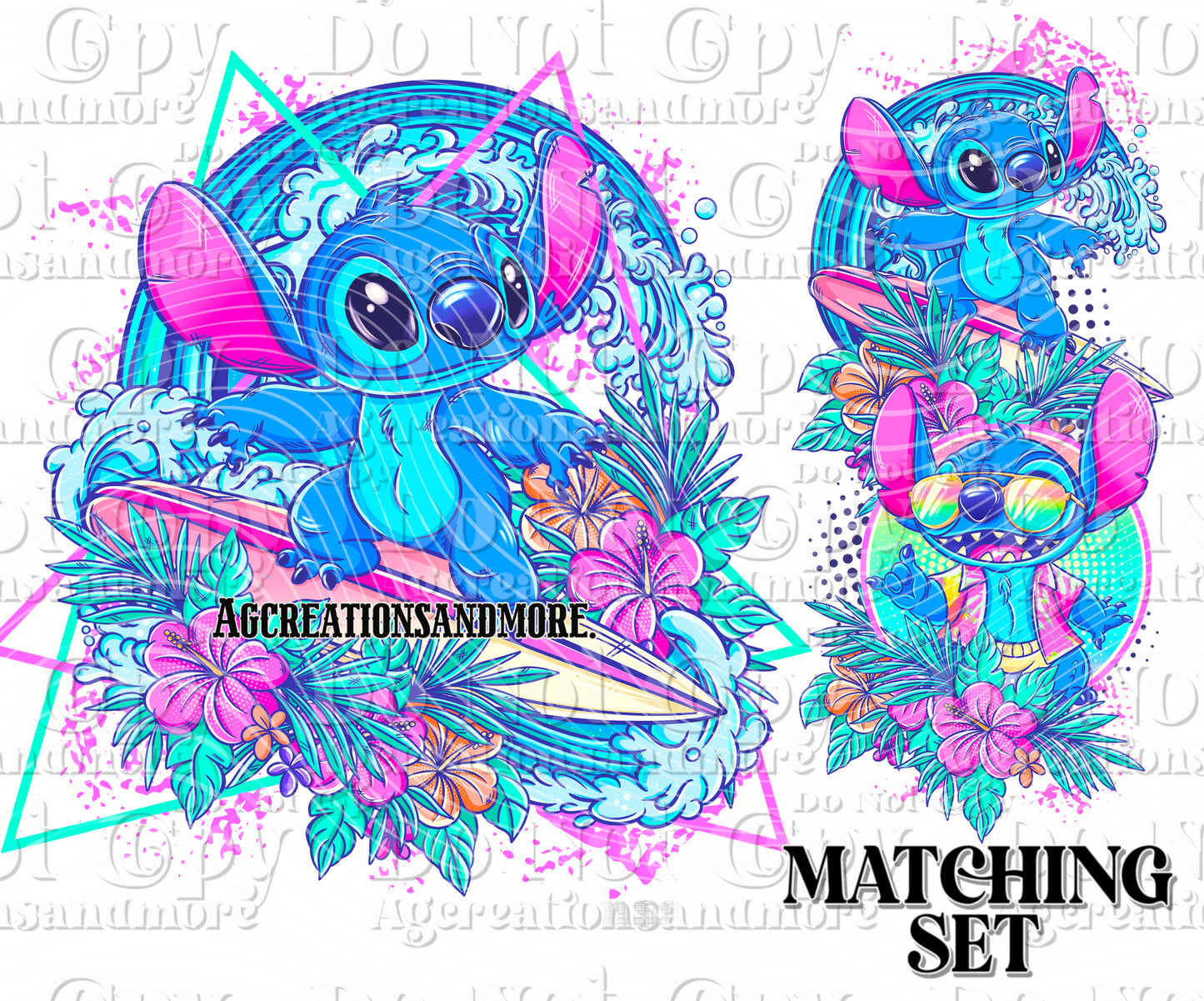 Summer Stitch Digital Download PNG