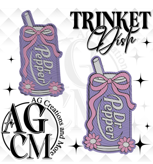 Girly Soda DP Trinket Dish STL/ 3Mf