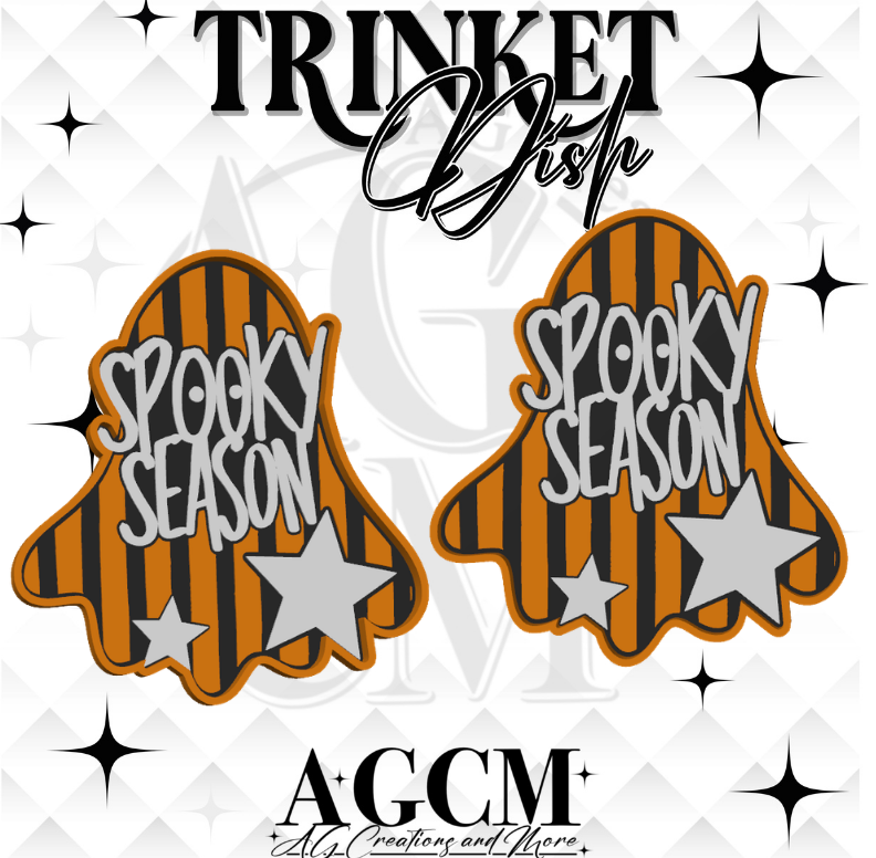Spooky Season 3D Trinket Dish STL/ 3Mf