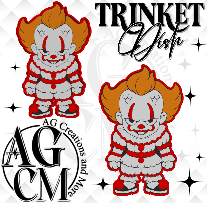 Clown 3D Trinket Dish (wholesale)