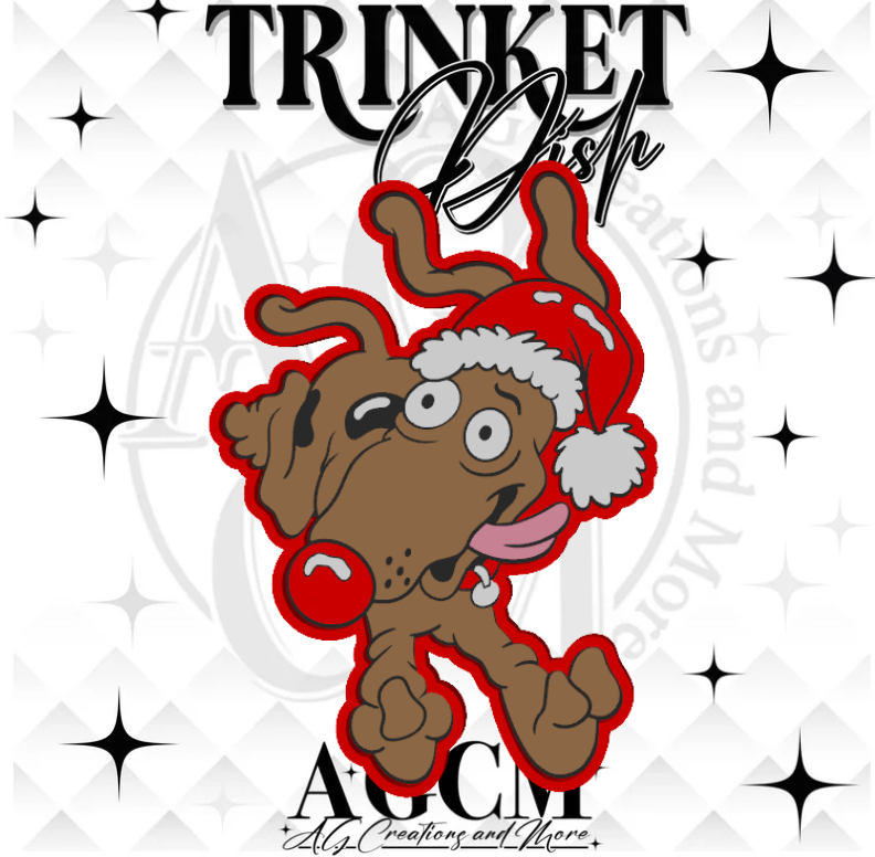 90s Dog 3D Trinket Dish (wholesale)
