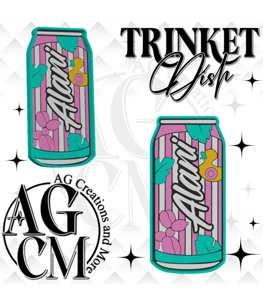 Drink 3D Trinket Dish STL/ 3Mf