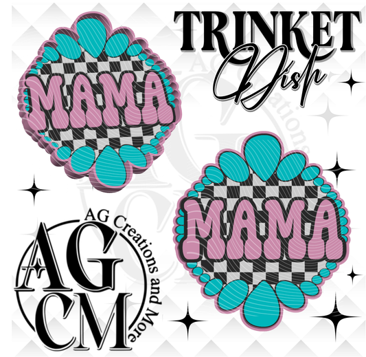 Mama Concho  Trinket Dish STL/ 3Mf