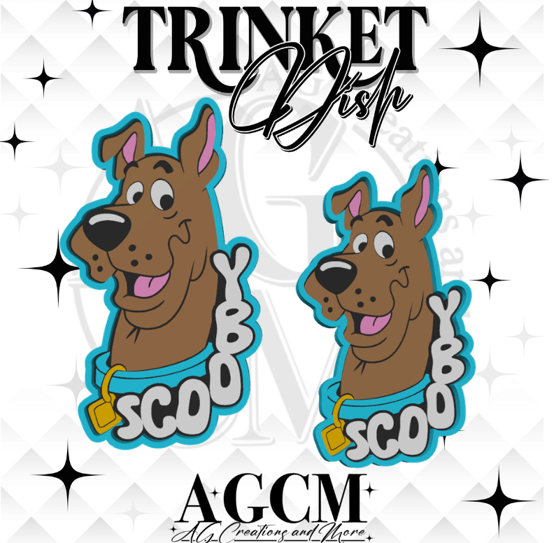 Mystery Dog 3D Trinket Dish (wholesale)