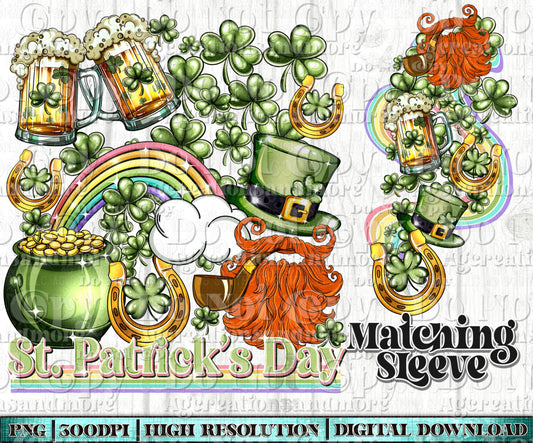 St. Patrick’s day Sleeve Set Digital Download