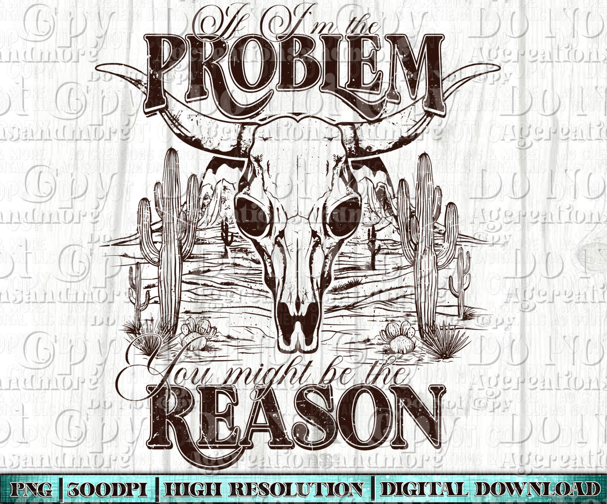 If im the problem Single color Digital Download