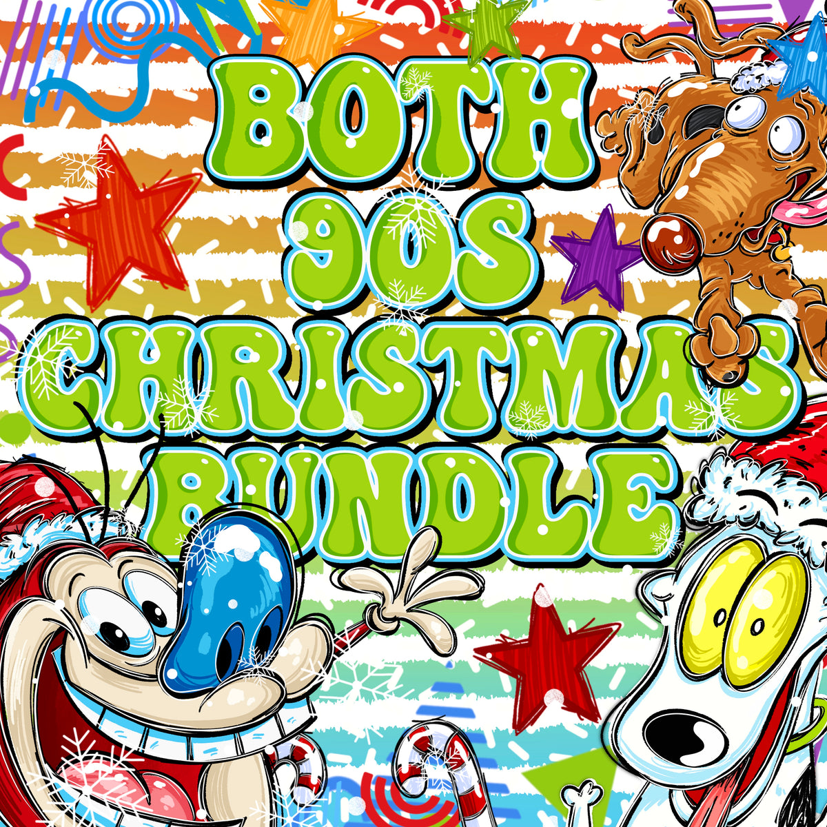 BOTH 90s Christmas Design & 3D Drive Bundle
