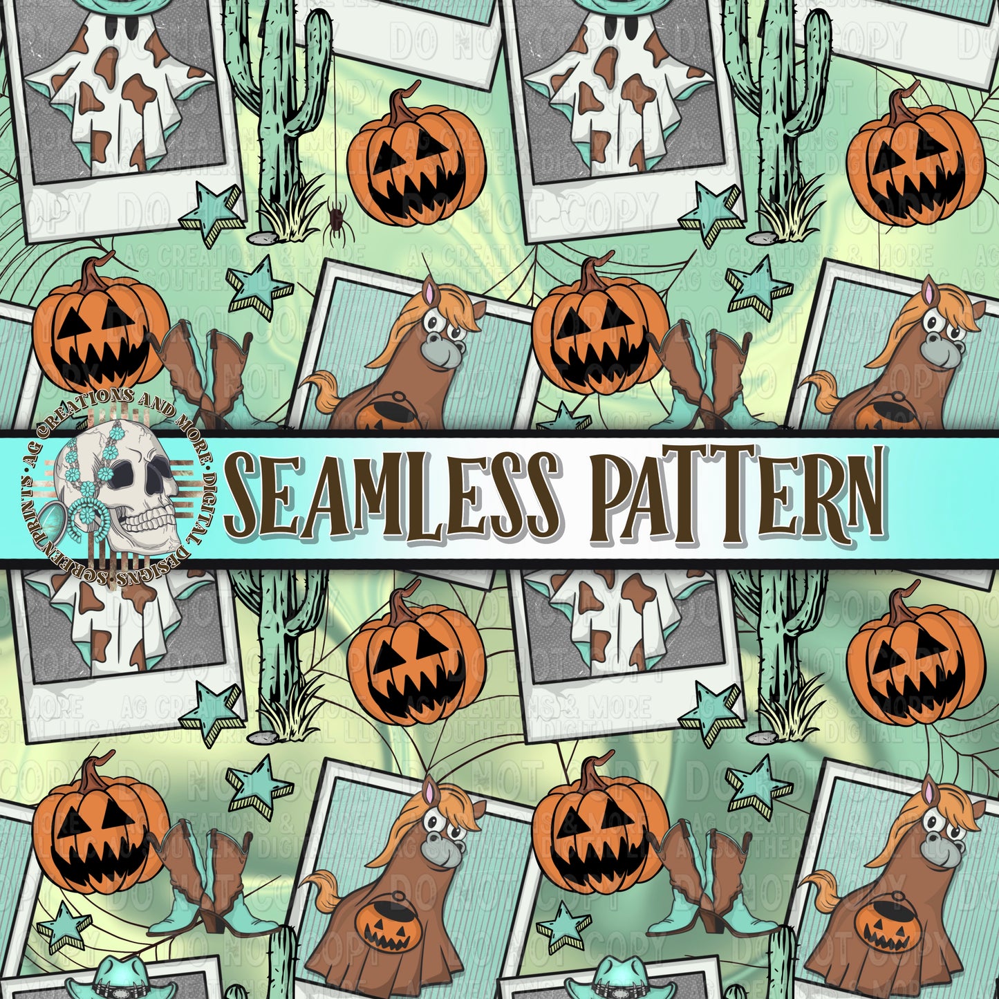 BooHaw Seamless Pattern