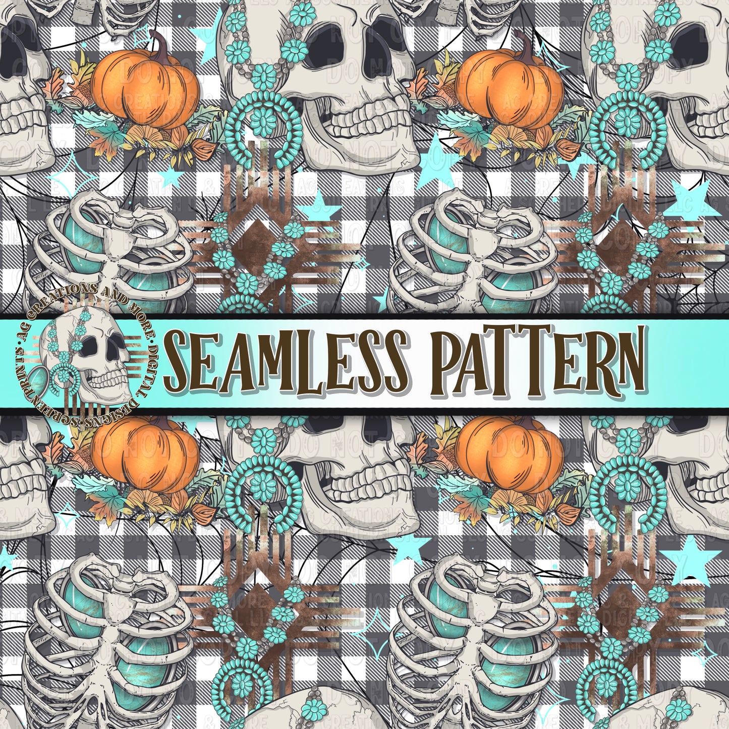 All The Fall Things Seamless Pattern