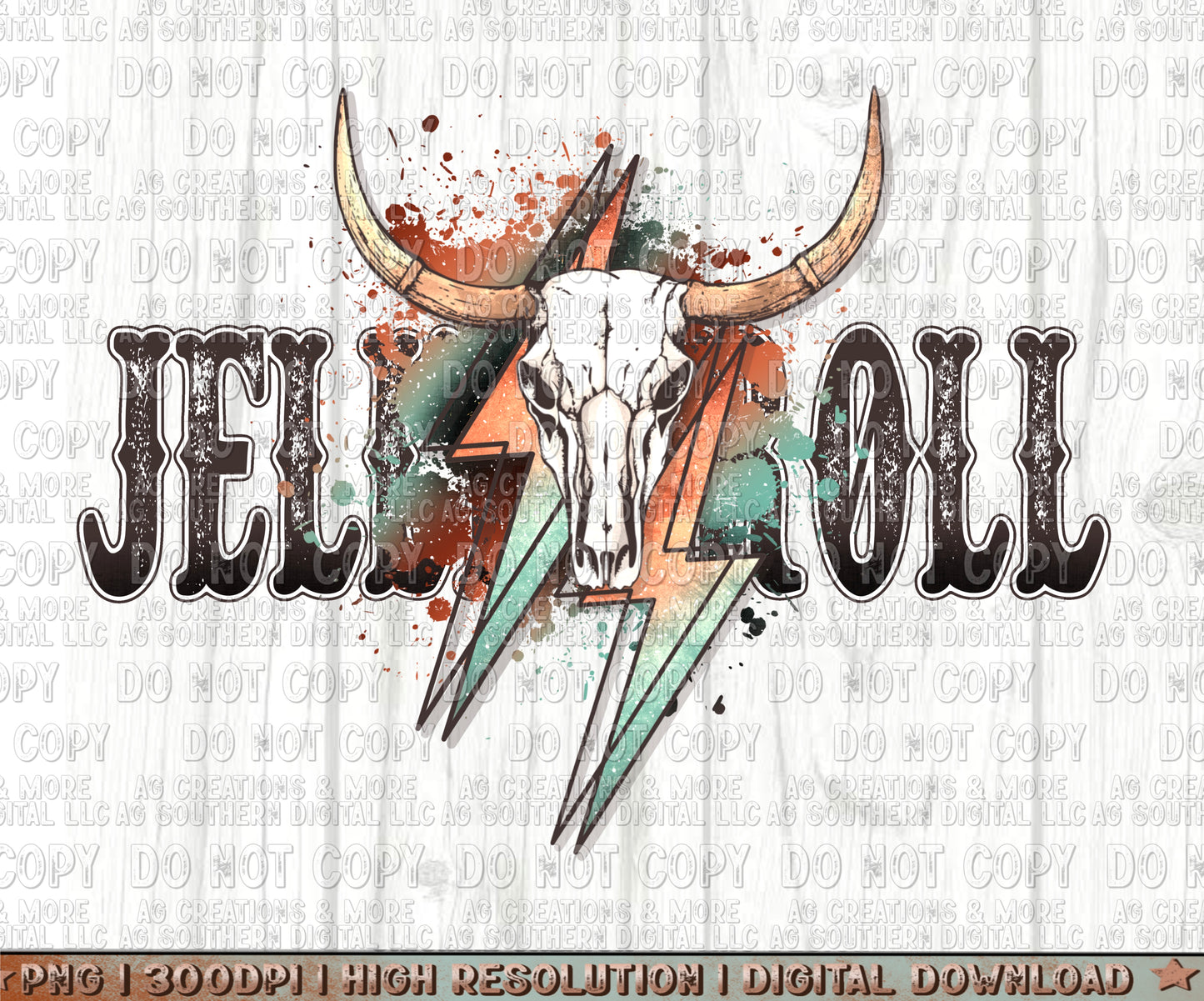 Jelly Roll Digital Download PNG
