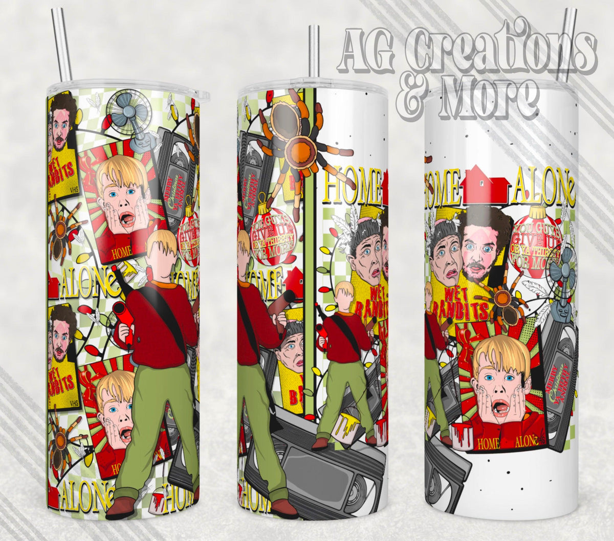 Home Alone Christmas Tumbler Digital File