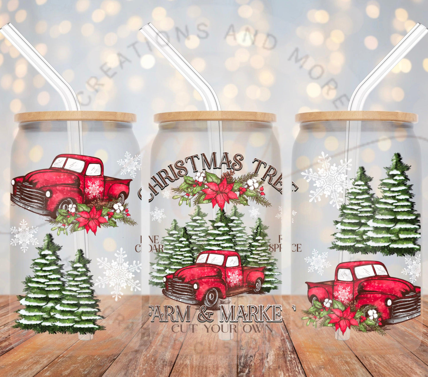 Christmas Tree Farm Libby Wrap Digital File