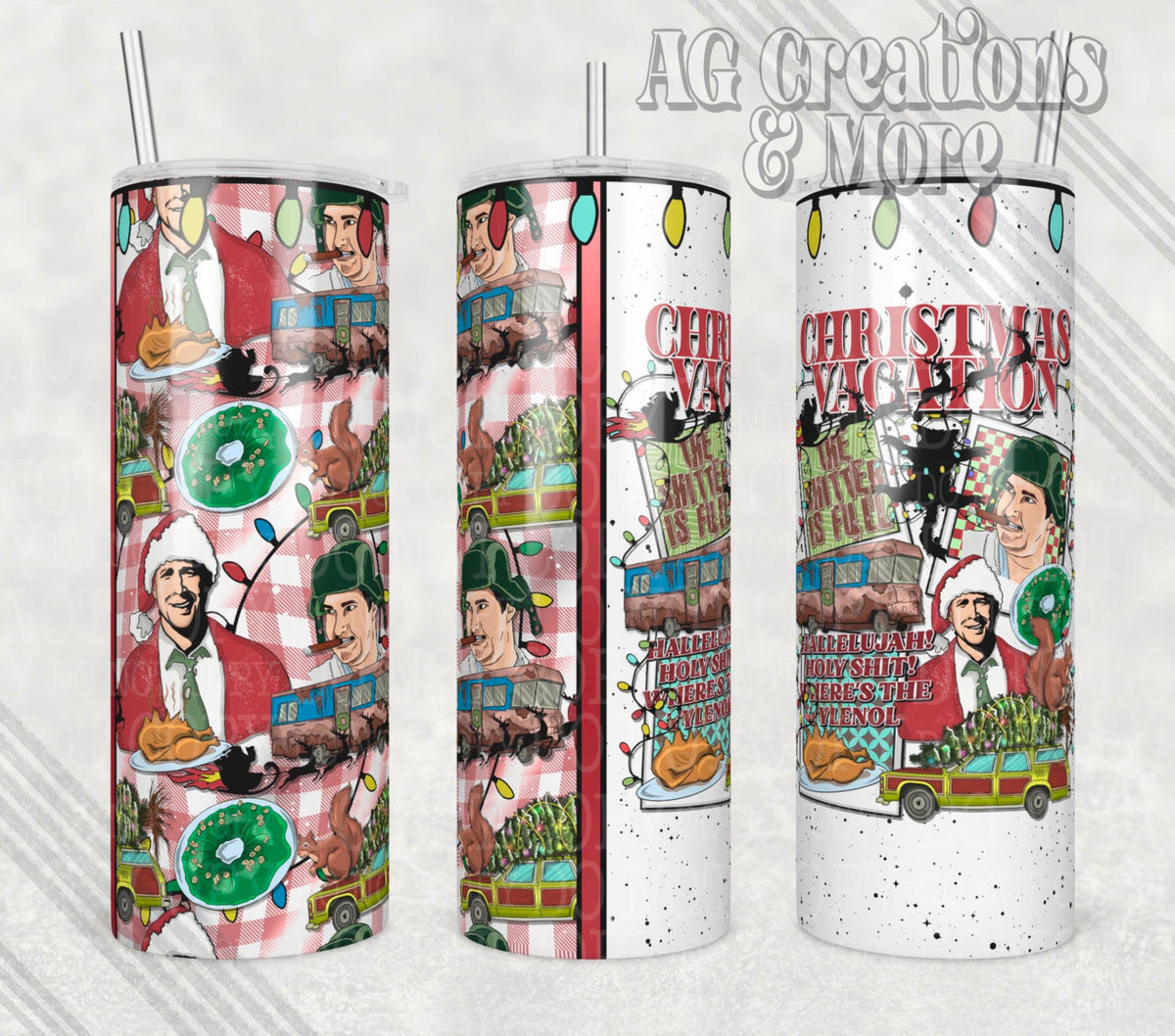 Christmas Vacation Tumbler Digital File