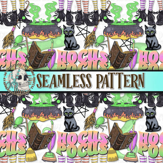 Witches Feet HP Seamless Pattern