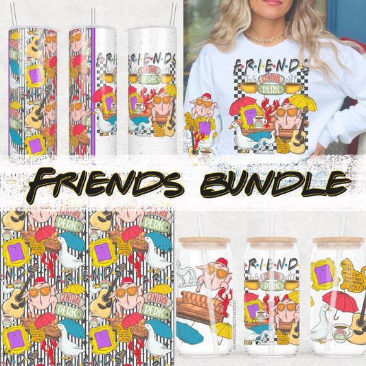 Friends Bundle Set Digital Download PNG