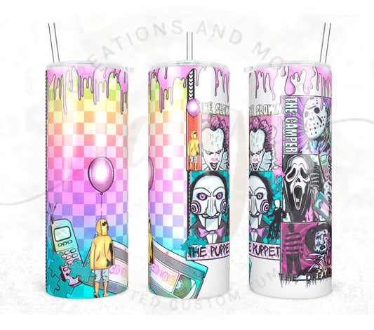 Horror Squad Tumbler Digital File