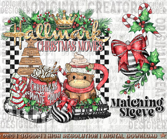 Hallmark Christmas Movies Digital Download PNG