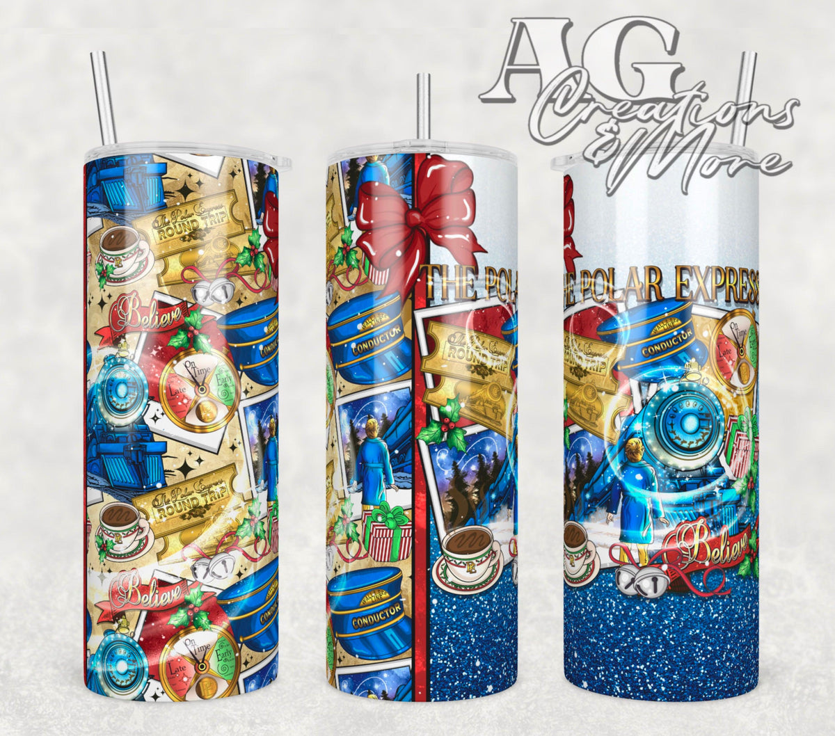 PE Christmas Tumbler Digital File