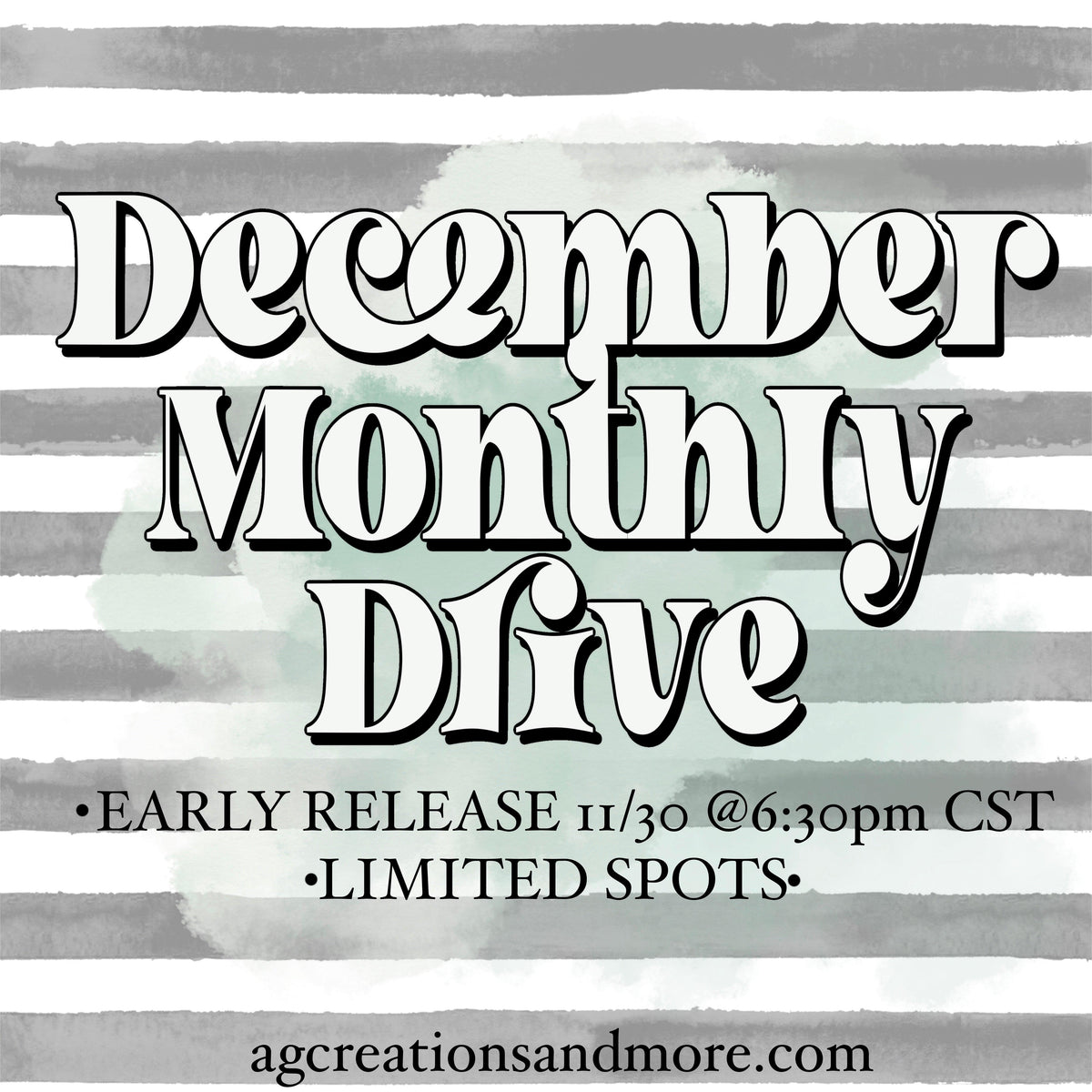 2023 December Monthly Drive 2023